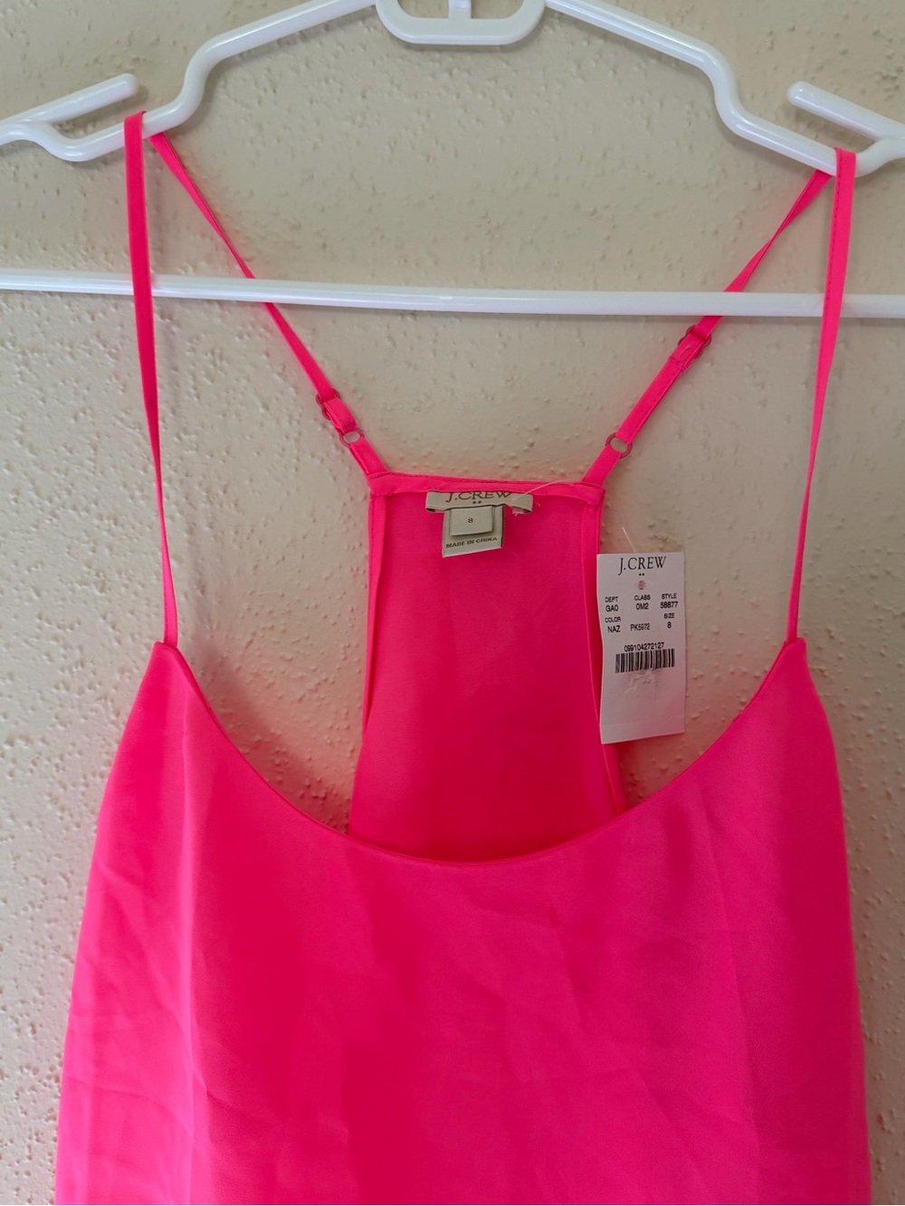 NWT - J. Crew Factory Women's Size 8
Neon Pink Racerback Tank - Picture 3 of 12